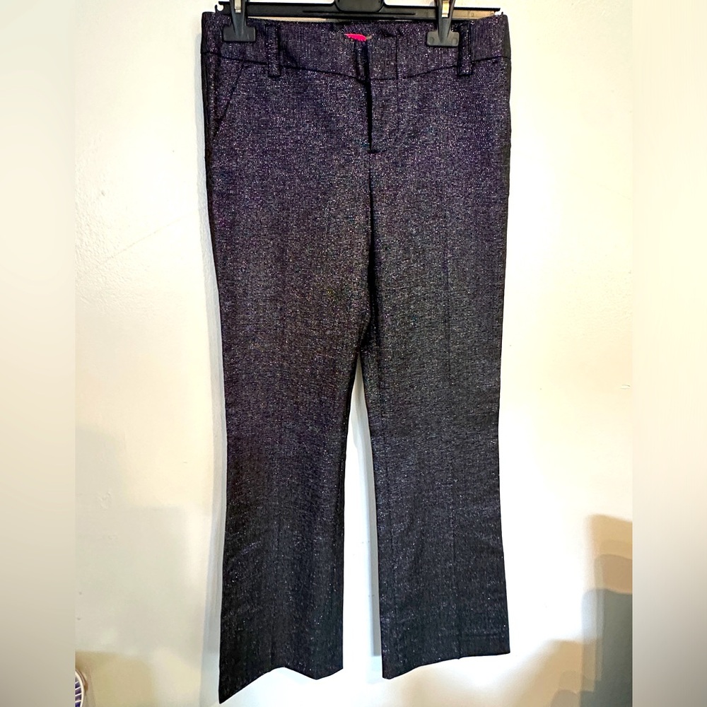 ALICE AND OLIVIA sparkly black pants